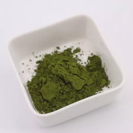 rauwe biologische chlorella poeder