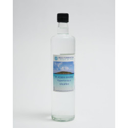 zeewater Ibiza glazen fles 0,75