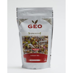 mezcla andante geo semillas para germinar frijol mungo alfalfa rábano con embalaje