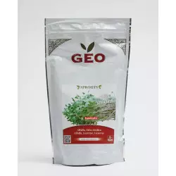 seme di erba medica alfalfa bio geo germogliato ricco di sali minerali