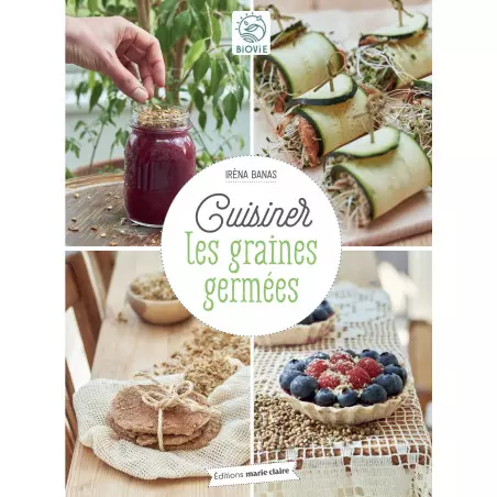 Buch - Cuisiner les graines germées - Irèna Banas und Biovie - Ed. Marie Claire