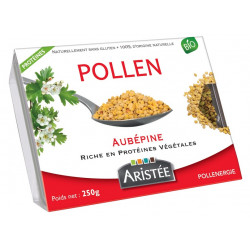 Frischer Weißdornpollen Pollenergie Verpackung