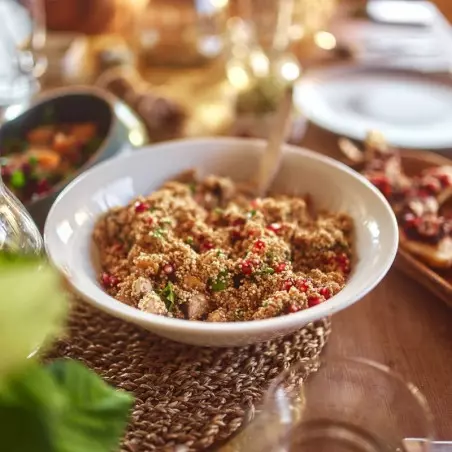 Biologische witte quinoa Anjou 5 kg Frankrijk ontkiemd