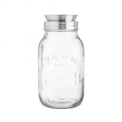 espiralizador manual Kilner de vidro e inox