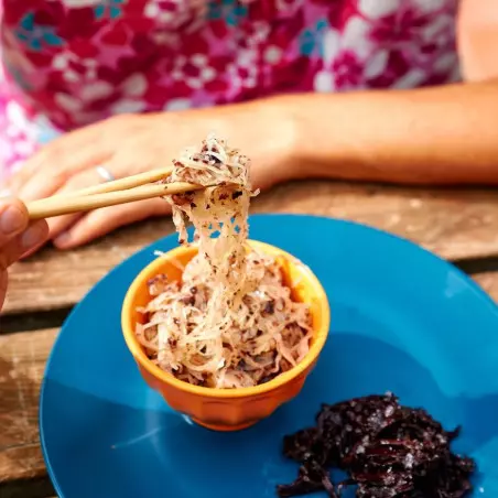 Rohe Bio-Sauerkraut mit Dulse-Algen