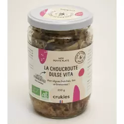 550g jar of sauerkraut with seaweed, France