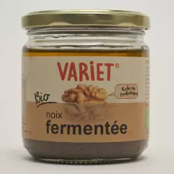 Glas mit fermentierter Nuss-Paste Biovie fermentierte Ölsaaten