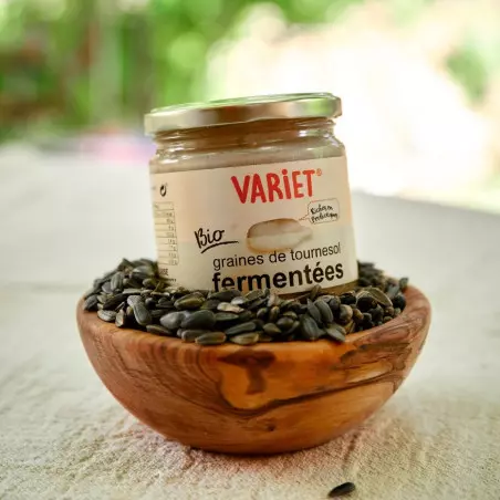 fermented probiotic sunflower seed spread