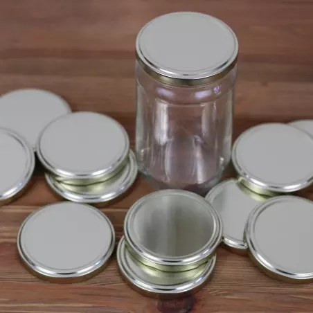 Metal lid for jars