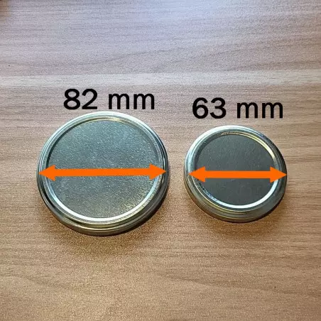 Metal lid for jars (82mm)