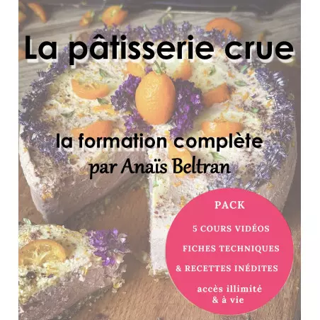 Anaïs Beltran: Formazione in Pasticceria Crudista