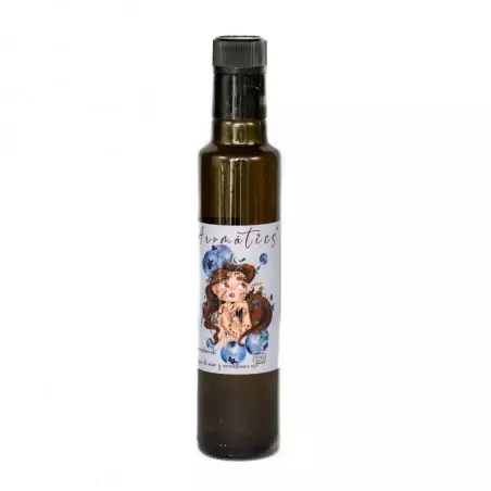 aceto di mirtillo biologico bottiglia 75 cl