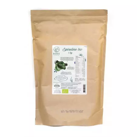 espirulina orgánica en polvo 1kg