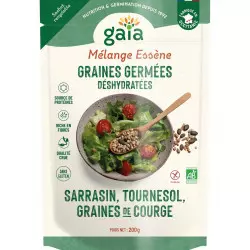 pack mélange graines germées déshydratées essène 200g