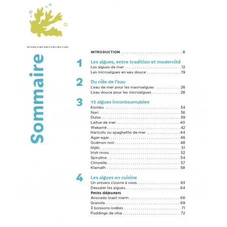 Summary 1 "Algae in Everyday Life" Gallimard Biovie