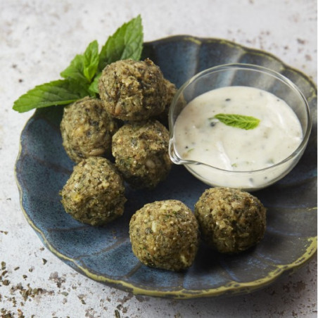 photo of falafel taken from the book "Seaweed Everyday"