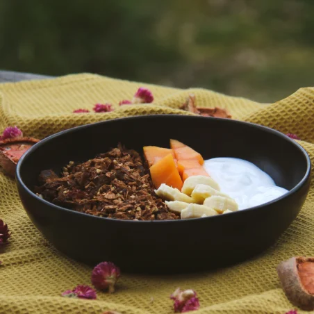 Biologische Rauwe Muesli (Cacao + IJzerrijk)