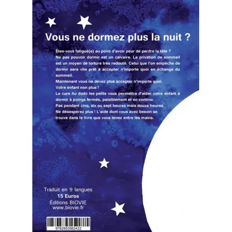 Summary of Anna Wahlgren's book: "Au Dodo Les Petits"(Note: The title "Au Dodo Les Petits" translates to "Off to Bed, Little O