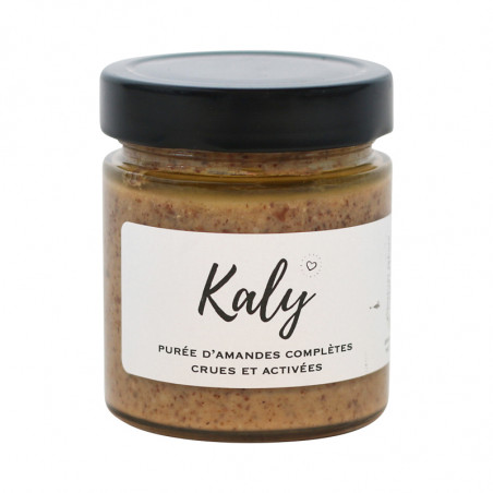 Organic Activated Whole Almond Purée Kaly, 200g jar