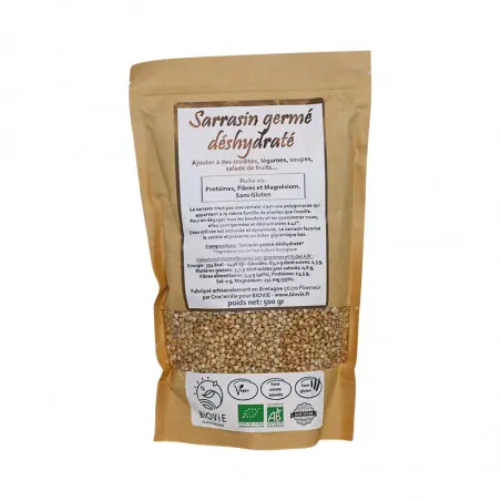 sprouted buckwheat packaging biovie 500g