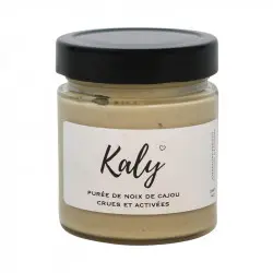 Purée de noix de cajou activées biologiques Kaly, pot 200g