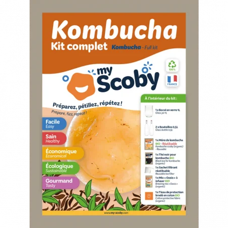 kit per kombucha fatto in casa Orisae