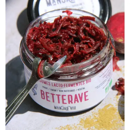 Betterave et Chou blanc lacto-fermentés au cumin BIO