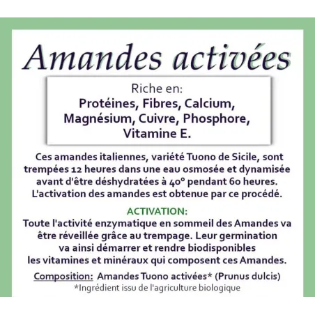 Amande Bio Entières (250g ou 1kg)