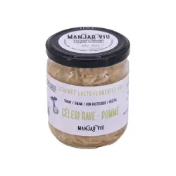 Céleri Rave et Pomme Lacto-fermentés BIO