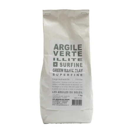 Argilla Verde Illite (Superfine & Non riscaldata)