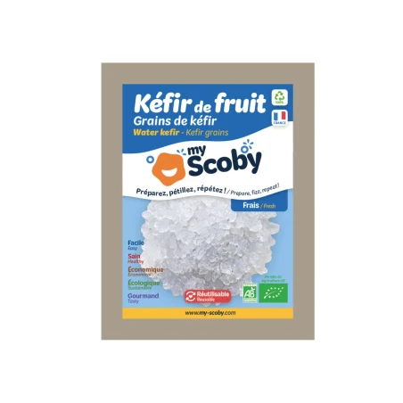 Grãos de Kefir de Frutas (Frescos)