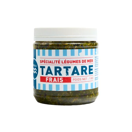 tartare d'algue frais cru grand format familial