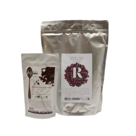 Biologische rauwe cacaonibs - 250g of 1kg