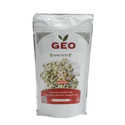 graine pois vert bio geo germé