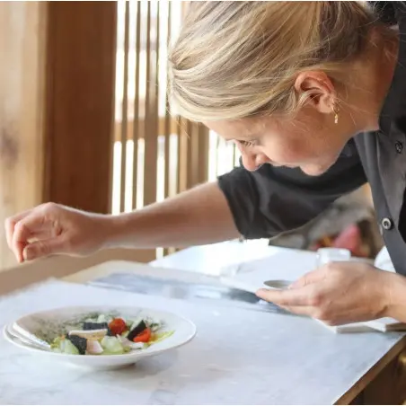 Techniques de découpe des grands chef en alimentation vivante