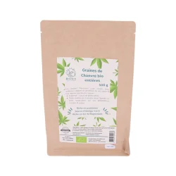 Semente de Cânhamo Orgânica (para germinar) - 500g