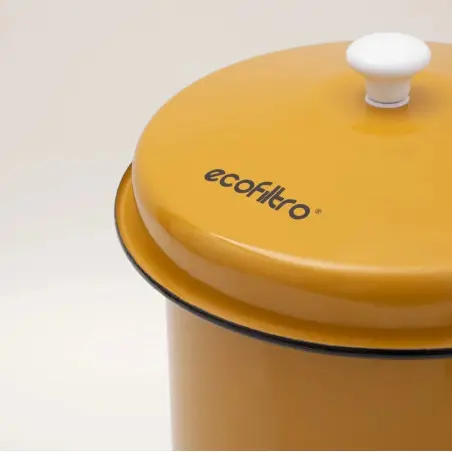 Filtro Ecofiltro 5L Giallo: Purificatore d'acqua in argilla