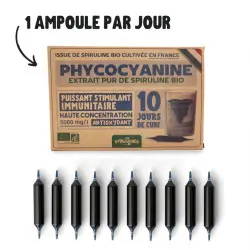 ampoules phycocyanine