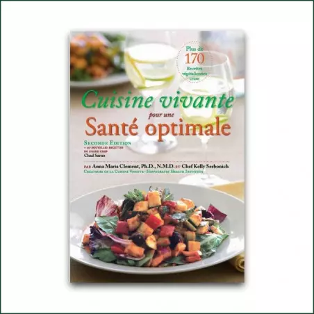 E-book - Cuisine Vivante pour Une Santé Optimale - Clément & Serbonish