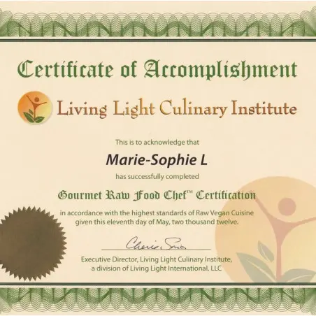 Vegan and Raw Pastry - Marie Sophie L