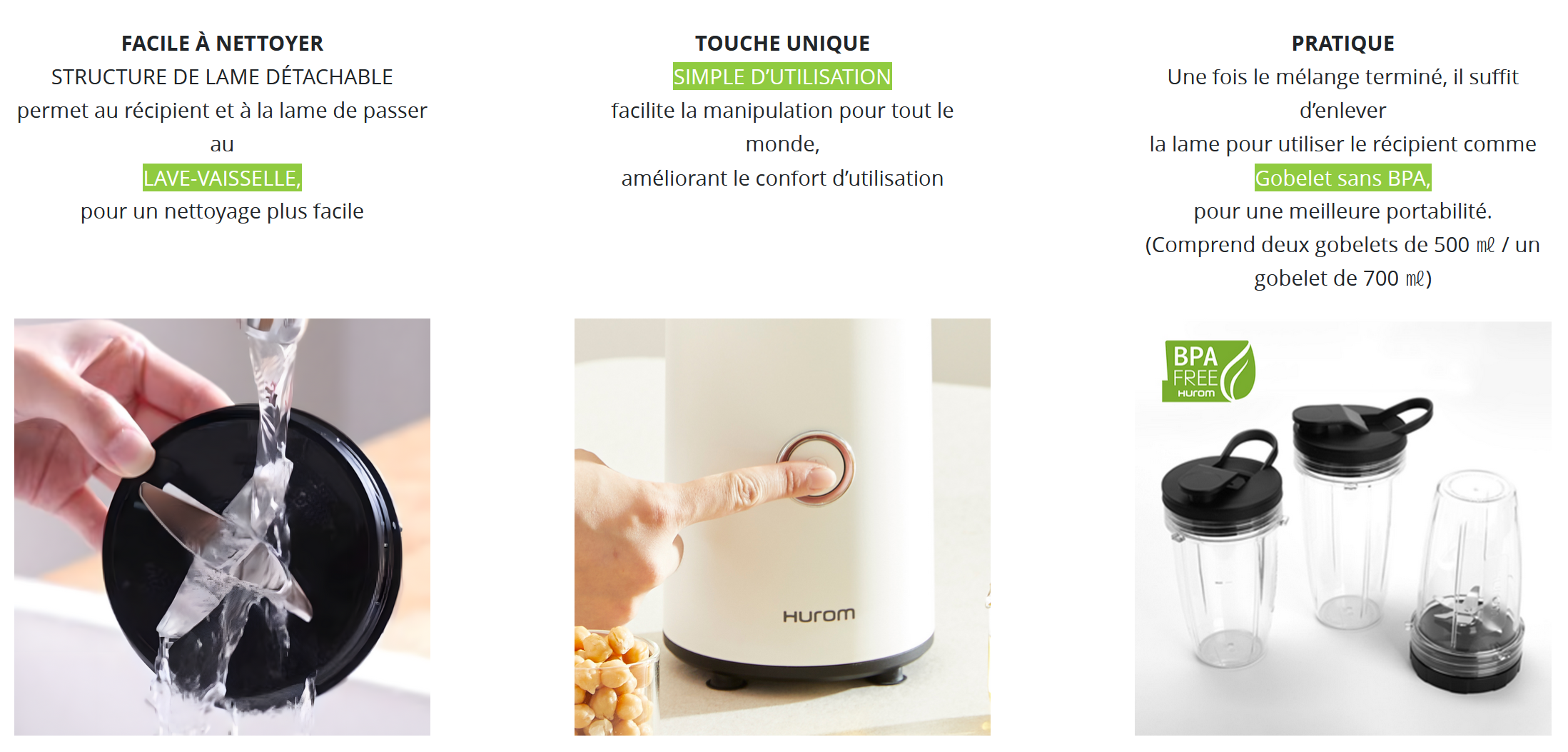 Hurom blender