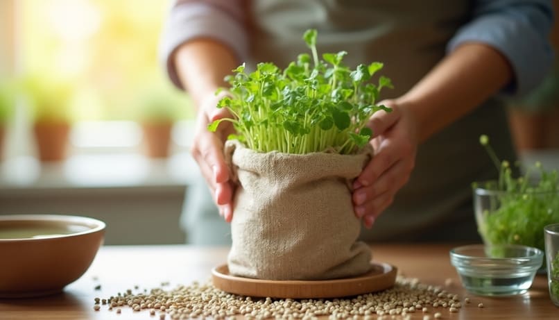 Comment utiliser votre sac à germer ?