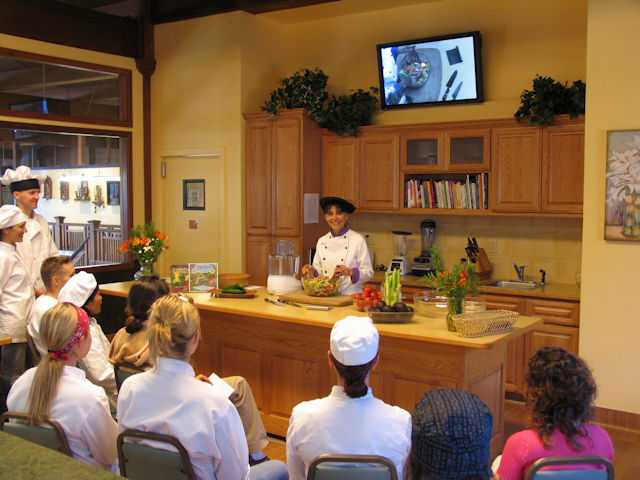 Cherie Soria at Living Light Culinary Institute