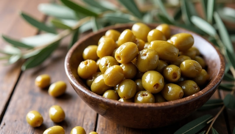 Les vertus des olives fermentées